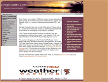 Tablet Screenshot of crispcounty.com